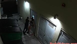 i'm this petite teen bound and sucking cock rough in public bondage