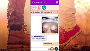 Bliss chats with multiple guys online