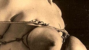 Discover vintage lesbian bondage in antique settings
