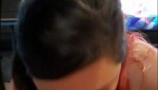 sucking his dick, cumming in my mouth... milf blowjob explosion!