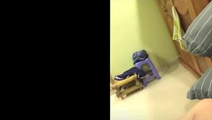 Brother of gay straight masturbates to orgasm