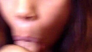 ruth mary engages in deep oral session, taking every drop with intense swallowing action in passionate encounter