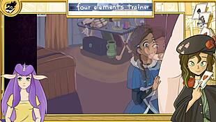 i-i can't believe katara's handjob in avatar hentai part 12.