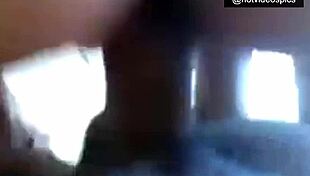 My girlfriend's big boobs in homemade couple video