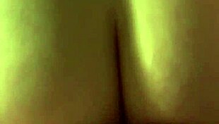 Chubby amateur girl rides passionately in homemade scene