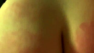 Chubby amateur girl rides passionately in homemade scene