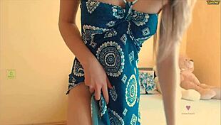 Beautiful woman live streams sex