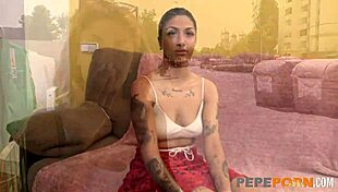 Valeria chooses fucking two dudes over partying.