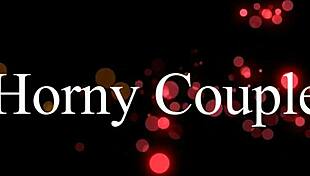 horny latina girl masturbates with dildo while watching porn in stockings