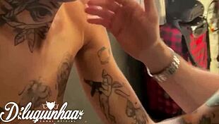 my straight friend vamosagilizar got back and visited his macho right away