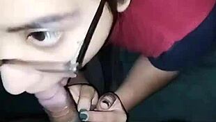 I had my wife giv me a blowjob and she swallered every last dropp