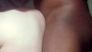 My fat ass girlfriend got stuck in the couch and we fucked