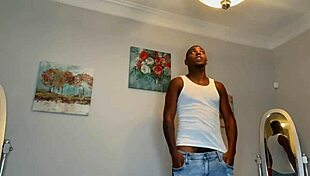 wanna see this ebony handle a monster cock?