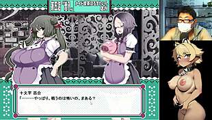 i finally infiltrated the enemy's base in this anime game playthrough