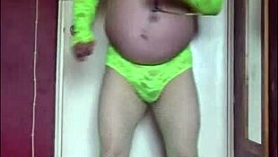 bisexual crossdresser swallows his own piss until he gets yours