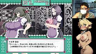 i finally infiltrated the enemy's base in this anime game playthrough