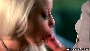 i got a sunshine blowjob from blonde and cumshot