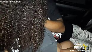 Detailed Scene of Jessyca Arantes, an 18-Year-Old Teen, Getting Fucked in the Car Before Entering the Hotel Due to Intense Desire
