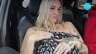 Public topless compilation of milfs and girlfriends getting rough