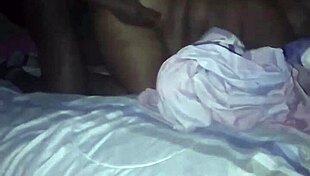 The ebony bbw gives a sloppy deepthroat session