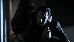 After his wife, he turns to the babysitter for taboo fun, leading to intense orgasms and squirting.