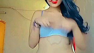 I'm feeling really hot and sexy as a cute person on this webcam, what should I do?