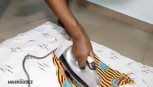 I Arrange My Husband's Clothes for a Long Hardcore Fuck