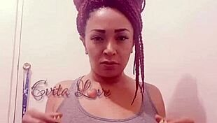 Milf bound in bondage, natural tits teased and loved intensely