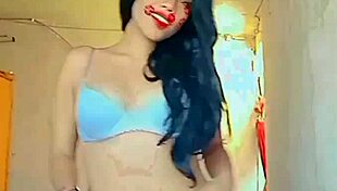 I'm feeling really hot and sexy as a cute person on this webcam, what should I do?