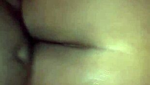 ebony woman bends over for a big ass view in doggystyle position