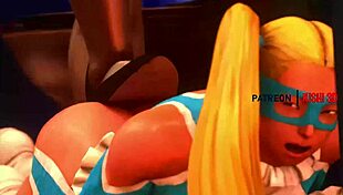 I'm a first-class bitch dancing in the 3D classroom.