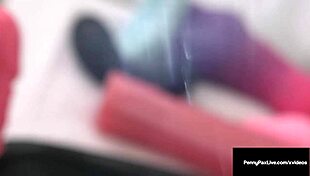 Watch These Redhead Lesbians Finger Their Hairy Pussies in Stockings!