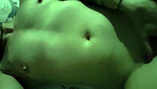 exotic blonde teen masturbates sensually alone