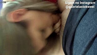 Gabriela Stokweel Milks Big Cock with Expert Deepthroat Blowjob in Orgy!