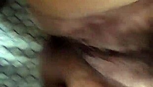 Evers explores Anna's fat body with his monster cock in close-up