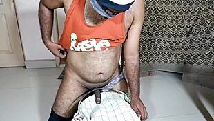 i fucked that hard cock in the steel bucket, it felt so good