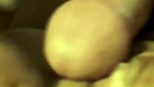 In a close-up POV, the deep insertion into her pussy unfolds intensely