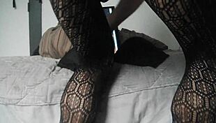 Watch this pantyhose masturbation video?