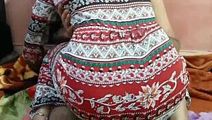 Hot homemade doggy anal fucking with natural tits