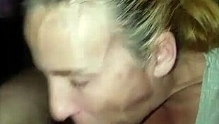 i'm makin' that slut suck it deep, cum all over her blonde milf face