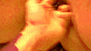 Blonde Babe Indulges In Private Moments On The Bed