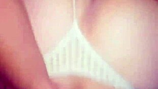 this mature woman masturbates her pussy in a homemade video