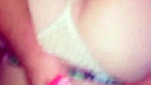 this mature woman masturbates her pussy in a homemade video