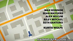 Wow, this ride share picks up only hot gay hunks! 😍