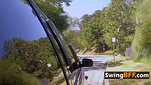 Fun in the sun with a horny sex group of swingers