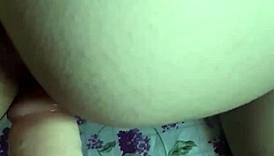 Big Booty Jane Bent Over in Doggystyle, Taking a 10-Inch Dildo Deep in Her Ass