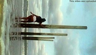 ebony babe takes multiple shots of her tits and ass 😍