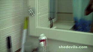 blonde russian teen ameliya shows off her tattooed emo body on webcam