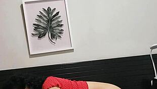 Alumna gets anal fucking and squirting with interracial cock