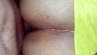 Doggy Style Wife Bent Over in Stockings